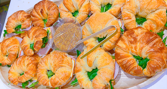 Gourmet Croissant Sandwiches ✨